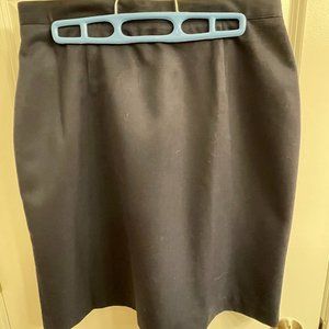 Adolfo Navy Pencil Skirt, size 14